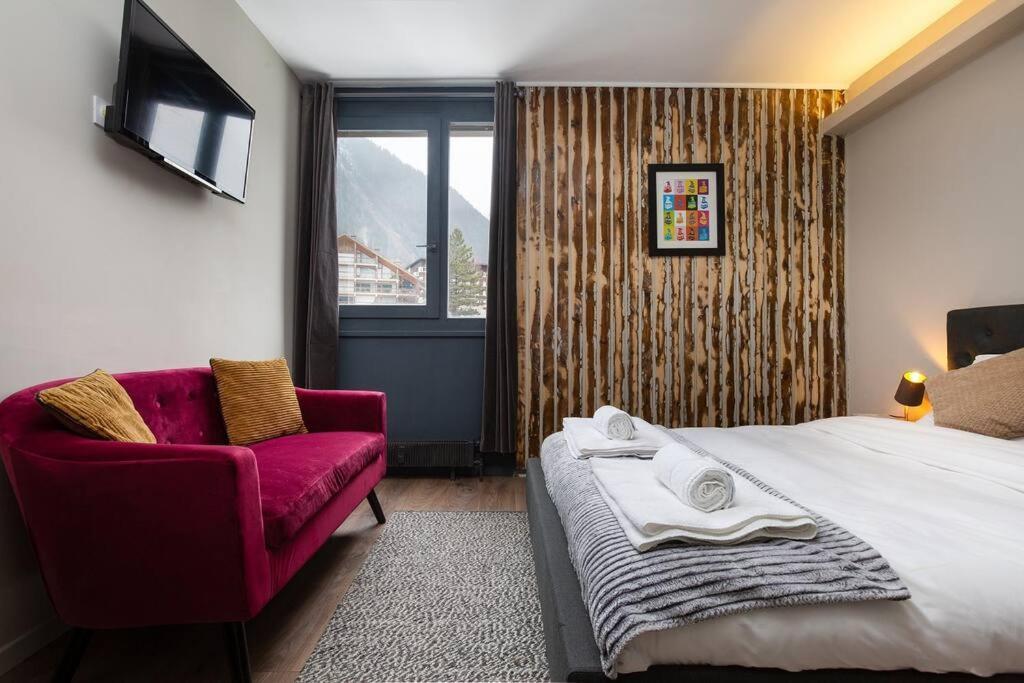 Beautiful Cosy, Modern Studio In Chamonix Centre Zewnętrze zdjęcie